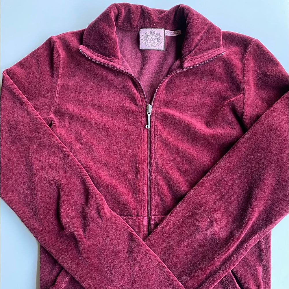 Velvet Juicy Couture zip up